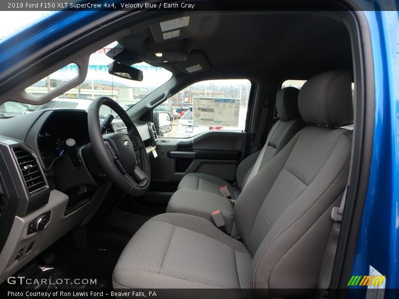 Front Seat of 2019 F150 XLT SuperCrew 4x4