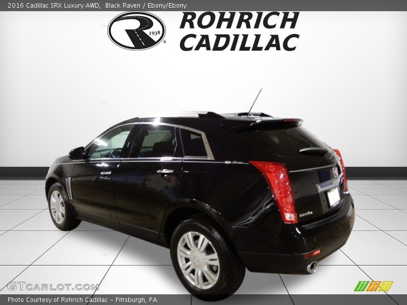 Black Raven / Ebony/Ebony 2016 Cadillac SRX Luxury AWD