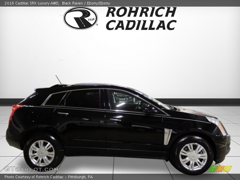 Black Raven / Ebony/Ebony 2016 Cadillac SRX Luxury AWD