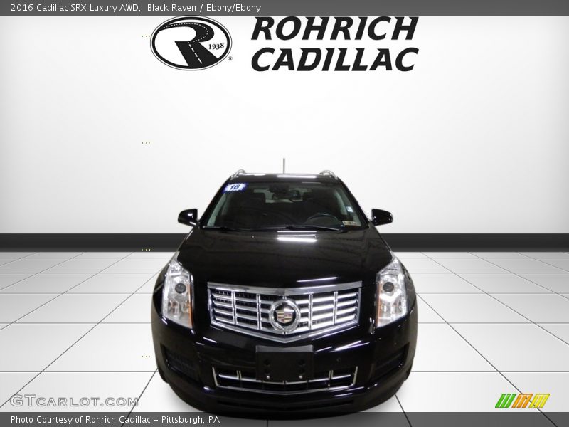 Black Raven / Ebony/Ebony 2016 Cadillac SRX Luxury AWD