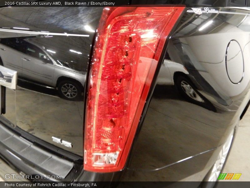 Black Raven / Ebony/Ebony 2016 Cadillac SRX Luxury AWD