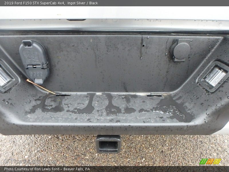 Ingot Silver / Black 2019 Ford F150 STX SuperCab 4x4