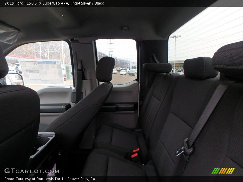Ingot Silver / Black 2019 Ford F150 STX SuperCab 4x4
