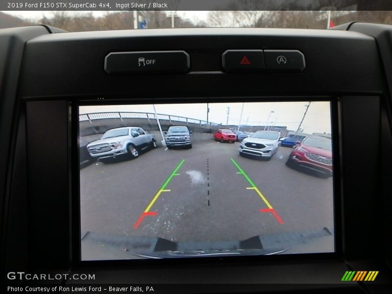 Ingot Silver / Black 2019 Ford F150 STX SuperCab 4x4