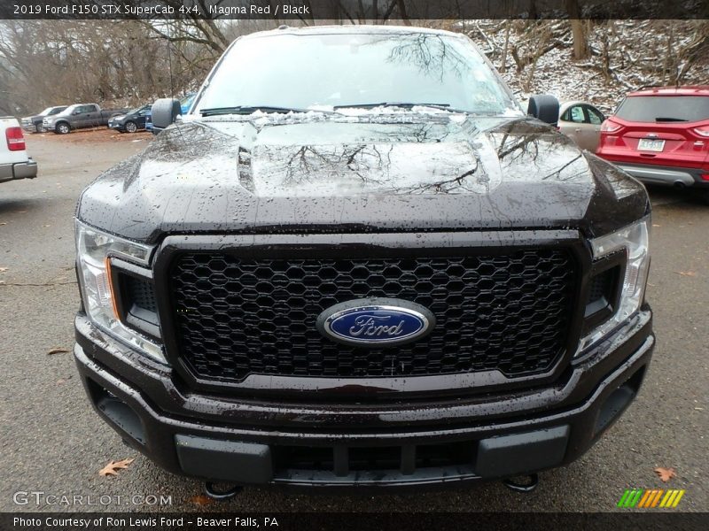 Magma Red / Black 2019 Ford F150 STX SuperCab 4x4