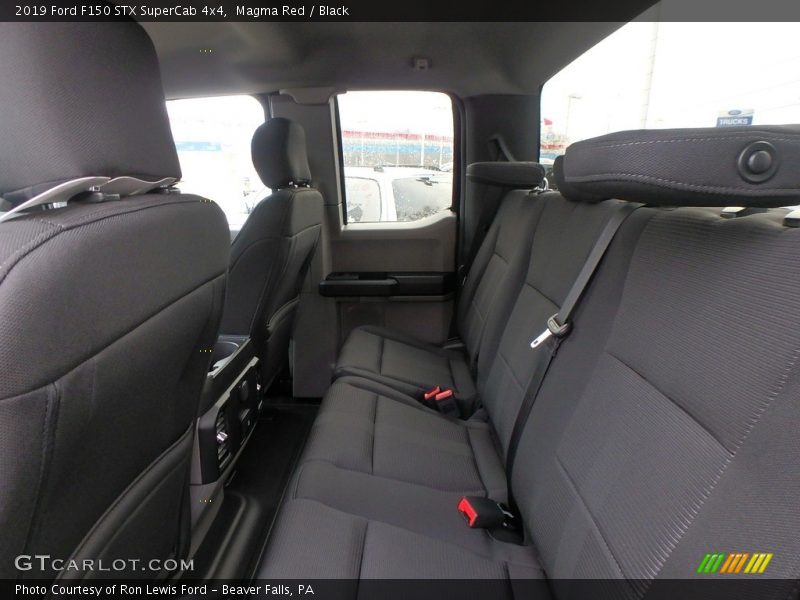 Rear Seat of 2019 F150 STX SuperCab 4x4