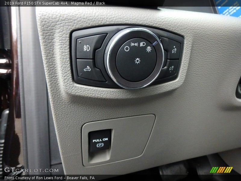 Controls of 2019 F150 STX SuperCab 4x4