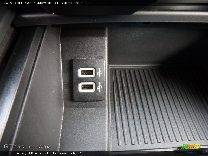 Magma Red / Black 2019 Ford F150 STX SuperCab 4x4