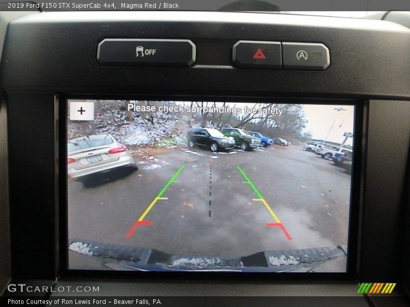 Magma Red / Black 2019 Ford F150 STX SuperCab 4x4