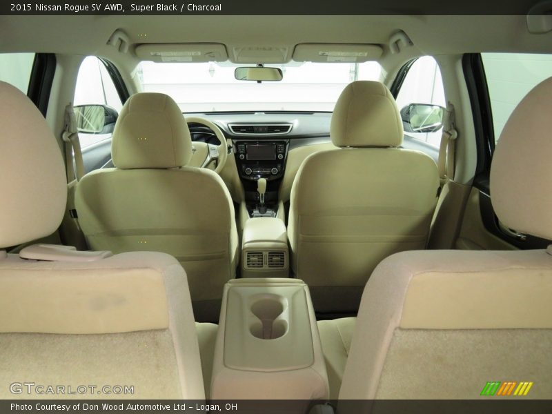 Super Black / Charcoal 2015 Nissan Rogue SV AWD