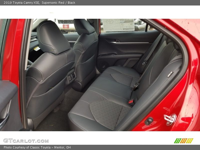 Rear Seat of 2019 Camry XSE