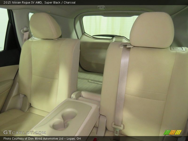 Super Black / Charcoal 2015 Nissan Rogue SV AWD