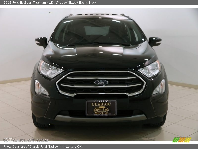 Shadow Black / Ebony Black 2018 Ford EcoSport Titanium 4WD