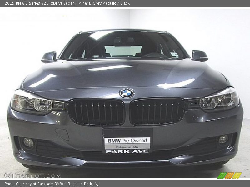 Mineral Grey Metallic / Black 2015 BMW 3 Series 320i xDrive Sedan