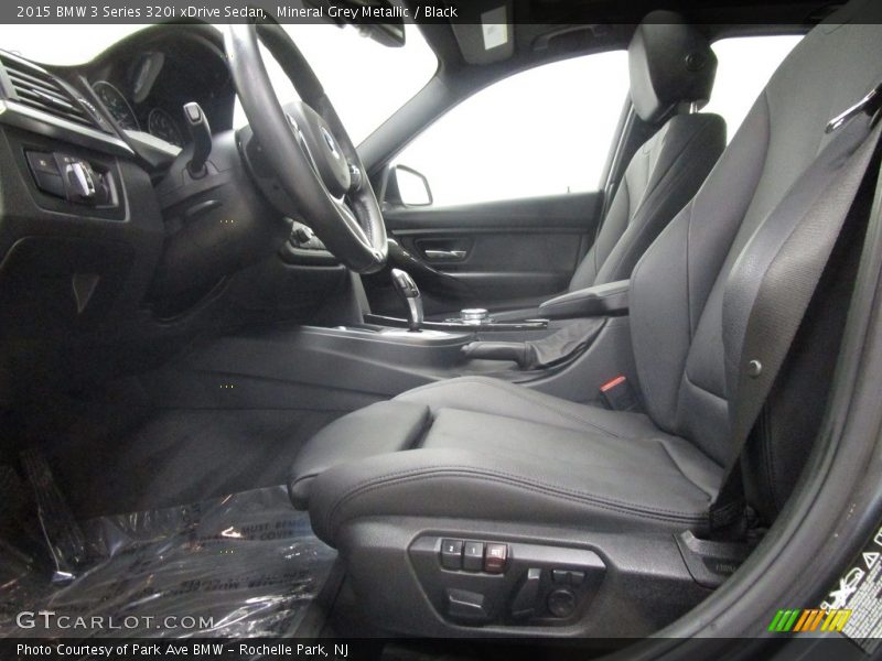 Mineral Grey Metallic / Black 2015 BMW 3 Series 320i xDrive Sedan