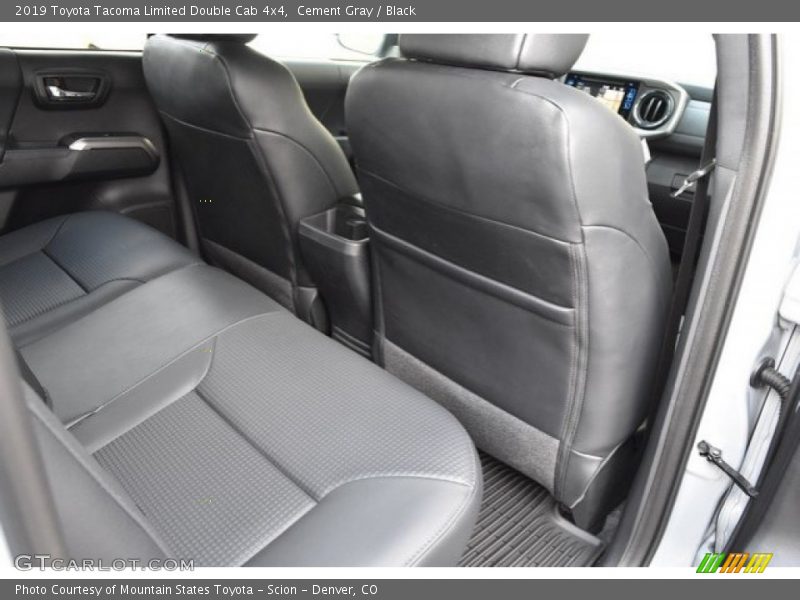 Cement Gray / Black 2019 Toyota Tacoma Limited Double Cab 4x4