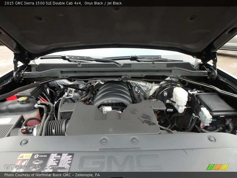 Onyx Black / Jet Black 2015 GMC Sierra 1500 SLE Double Cab 4x4