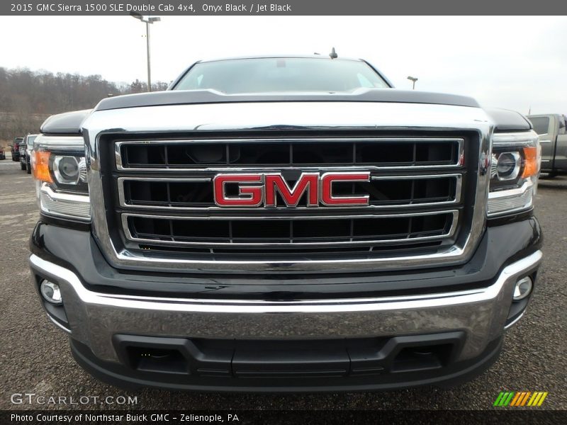 Onyx Black / Jet Black 2015 GMC Sierra 1500 SLE Double Cab 4x4