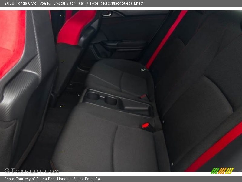 Crystal Black Pearl / Type R Red/Black Suede Effect 2018 Honda Civic Type R
