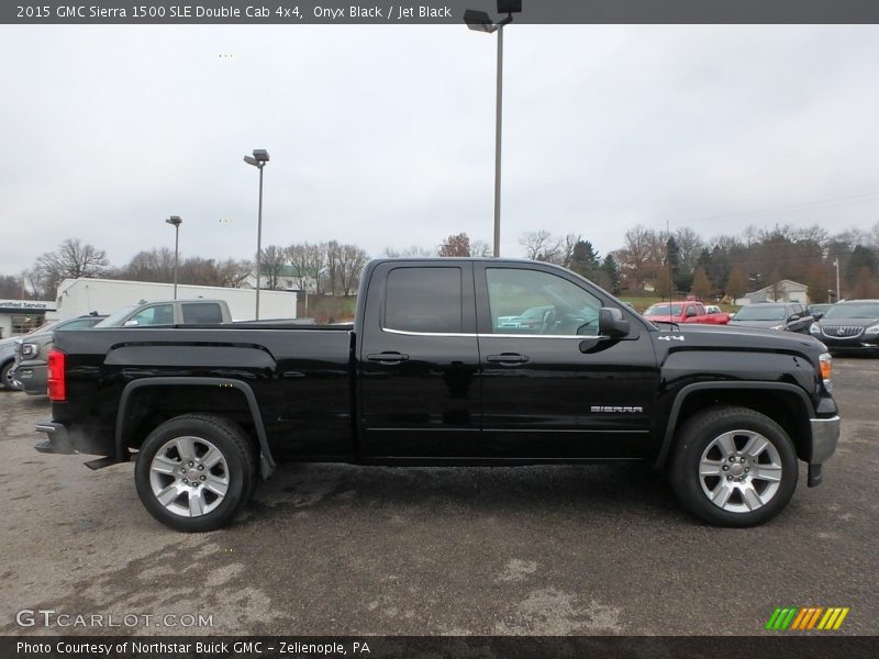 Onyx Black / Jet Black 2015 GMC Sierra 1500 SLE Double Cab 4x4