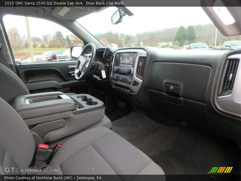 Onyx Black / Jet Black 2015 GMC Sierra 1500 SLE Double Cab 4x4