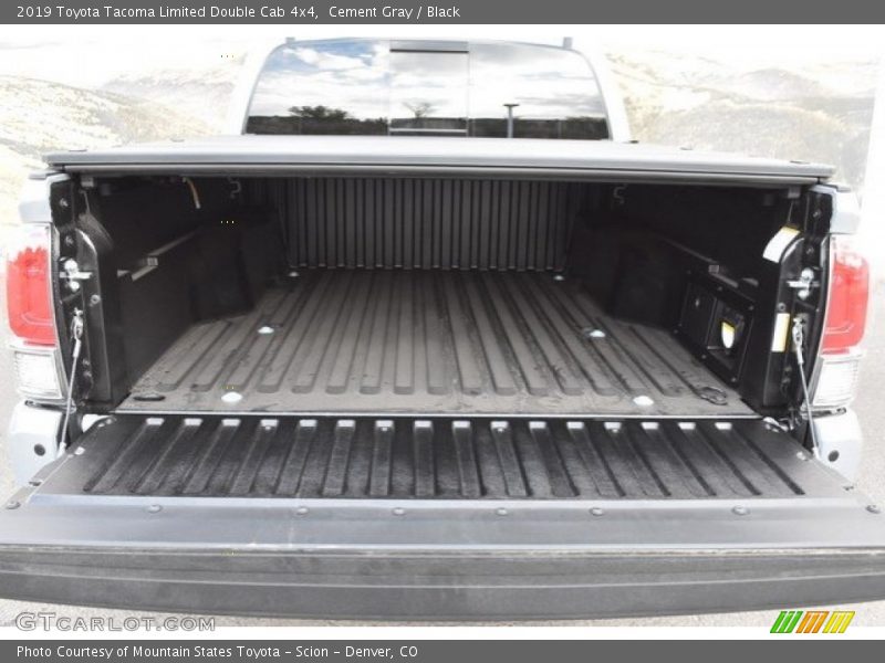 Cement Gray / Black 2019 Toyota Tacoma Limited Double Cab 4x4
