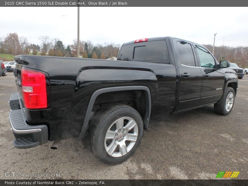 Onyx Black / Jet Black 2015 GMC Sierra 1500 SLE Double Cab 4x4