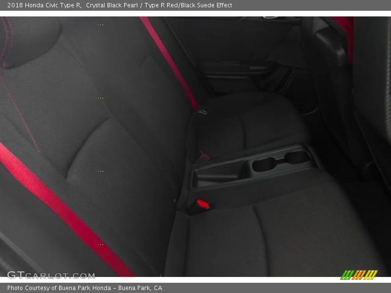 Crystal Black Pearl / Type R Red/Black Suede Effect 2018 Honda Civic Type R