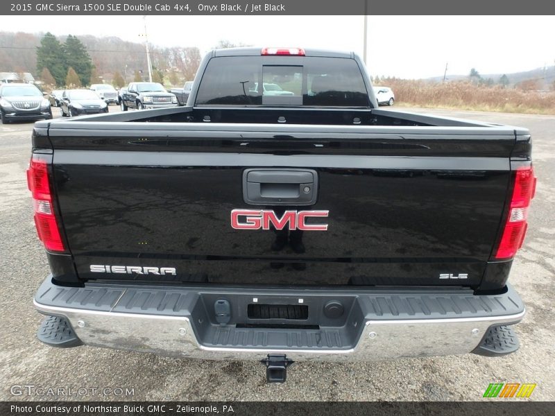 Onyx Black / Jet Black 2015 GMC Sierra 1500 SLE Double Cab 4x4