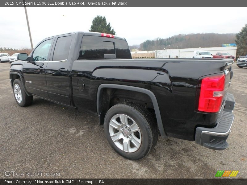 Onyx Black / Jet Black 2015 GMC Sierra 1500 SLE Double Cab 4x4