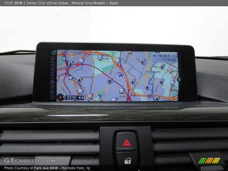 Mineral Grey Metallic / Black 2015 BMW 3 Series 320i xDrive Sedan