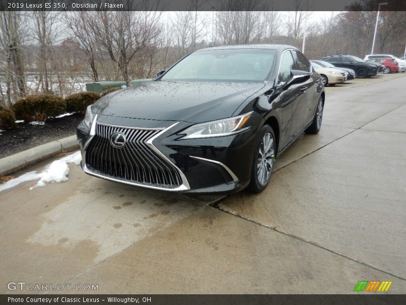 Obsidian / Flaxen 2019 Lexus ES 350