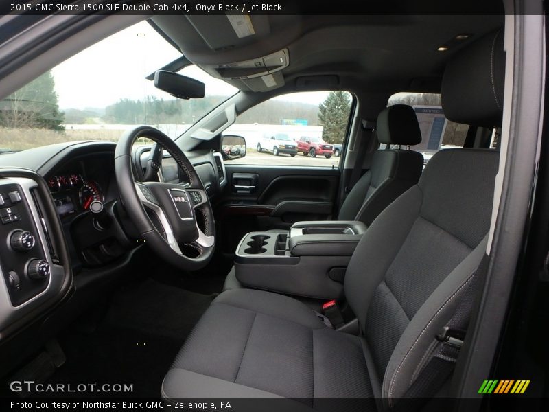 Onyx Black / Jet Black 2015 GMC Sierra 1500 SLE Double Cab 4x4