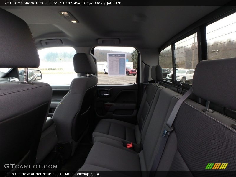Onyx Black / Jet Black 2015 GMC Sierra 1500 SLE Double Cab 4x4