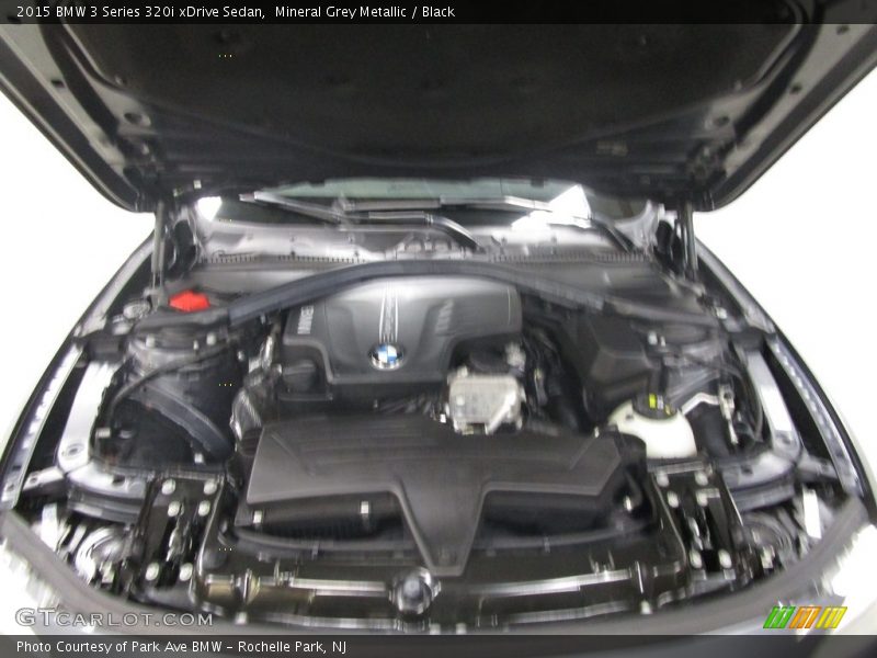 Mineral Grey Metallic / Black 2015 BMW 3 Series 320i xDrive Sedan