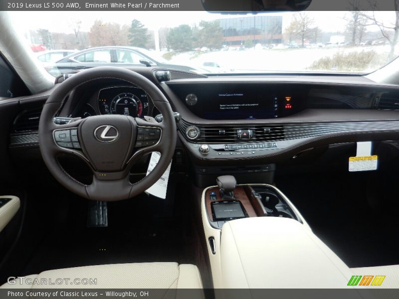 Dashboard of 2019 LS 500 AWD