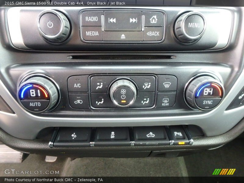 Onyx Black / Jet Black 2015 GMC Sierra 1500 SLE Double Cab 4x4