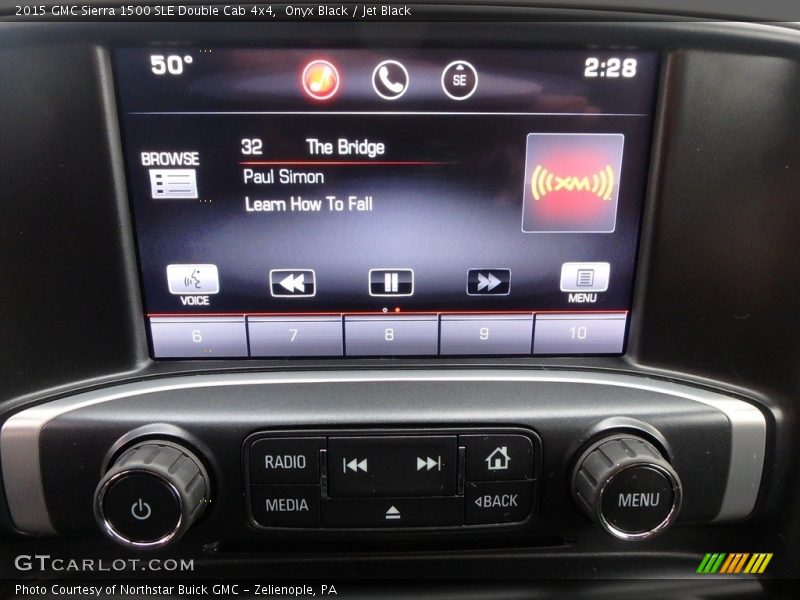 Onyx Black / Jet Black 2015 GMC Sierra 1500 SLE Double Cab 4x4