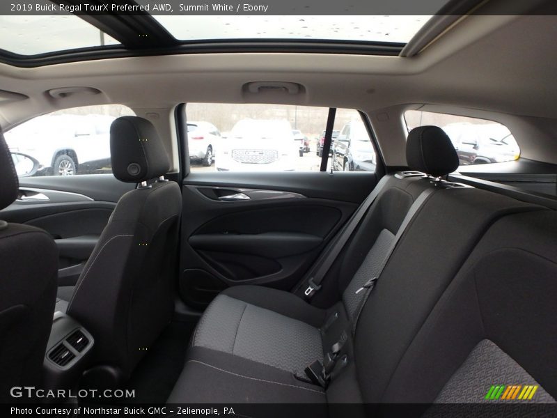Rear Seat of 2019 Regal TourX Preferred AWD