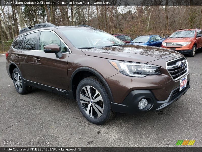 Cinnamon Brown Pearl / Warm Ivory 2019 Subaru Outback 2.5i Limited