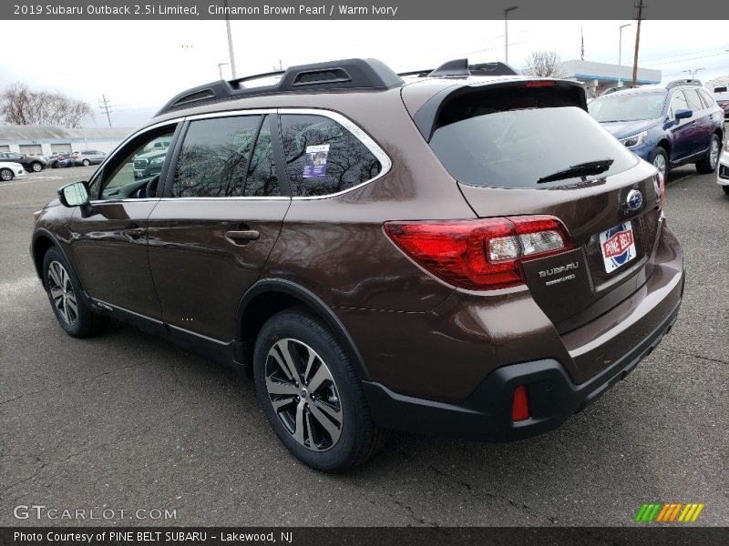 Cinnamon Brown Pearl / Warm Ivory 2019 Subaru Outback 2.5i Limited