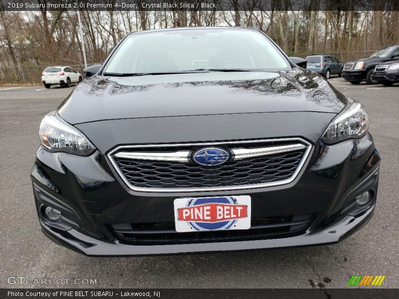 Crystal Black Silica / Black 2019 Subaru Impreza 2.0i Premium 4-Door