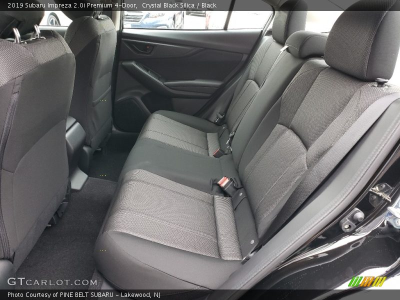 Rear Seat of 2019 Impreza 2.0i Premium 4-Door