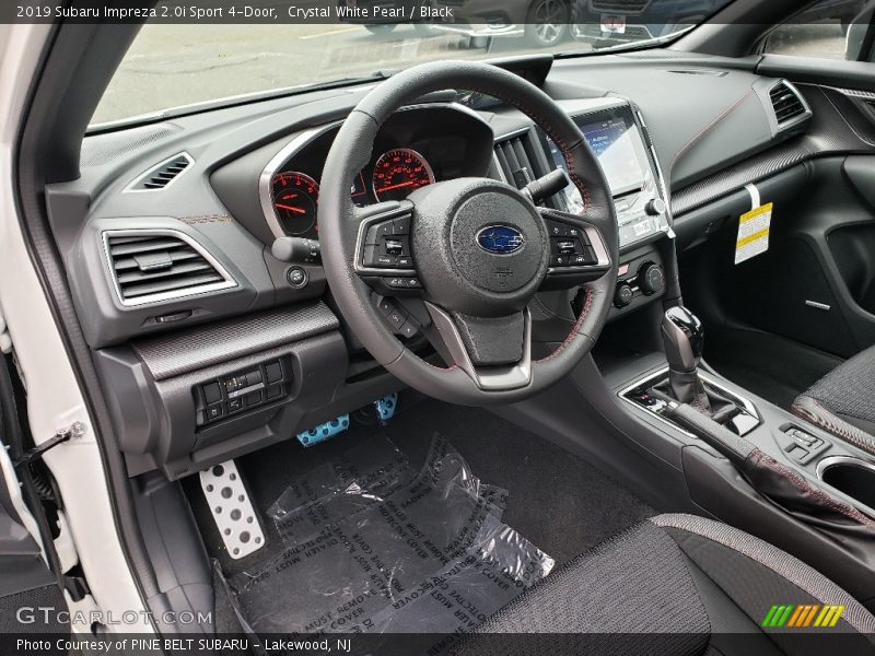Crystal White Pearl / Black 2019 Subaru Impreza 2.0i Sport 4-Door