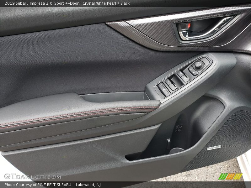 Crystal White Pearl / Black 2019 Subaru Impreza 2.0i Sport 4-Door
