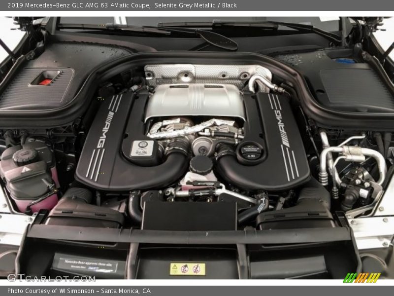  2019 GLC AMG 63 4Matic Coupe Engine - 4.0 Liter AMG biturbo DOHC 32-Valve VVT V8