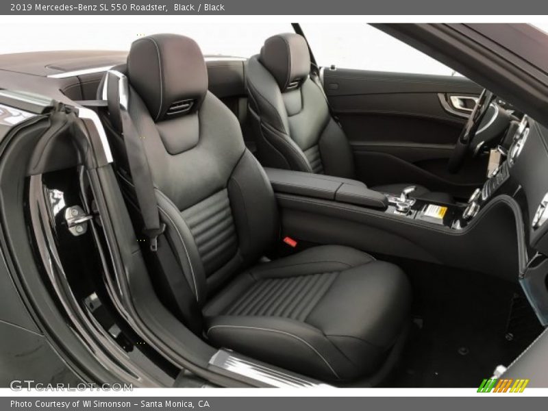  2019 SL 550 Roadster Black Interior
