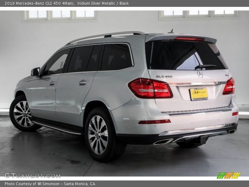 Iridium Silver Metallic / Black 2019 Mercedes-Benz GLS 450 4Matic