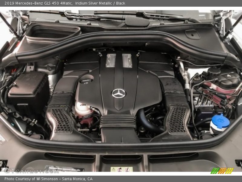 Iridium Silver Metallic / Black 2019 Mercedes-Benz GLS 450 4Matic