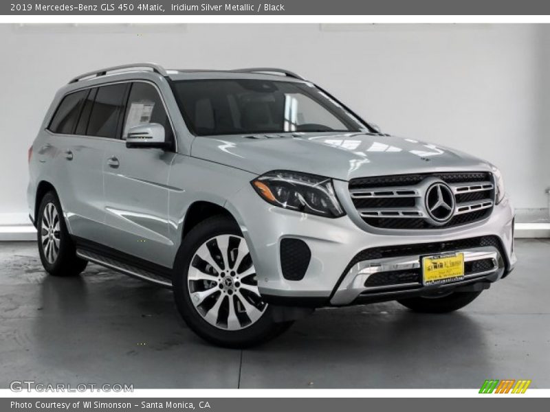 Iridium Silver Metallic / Black 2019 Mercedes-Benz GLS 450 4Matic